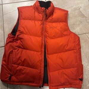 Eddie Bauer Men's Bright Red Puffer Vest